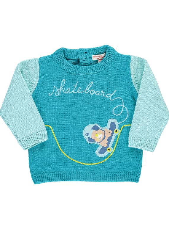 Pull bébé garçon CUHOPUL / 18SG10E1PUL202