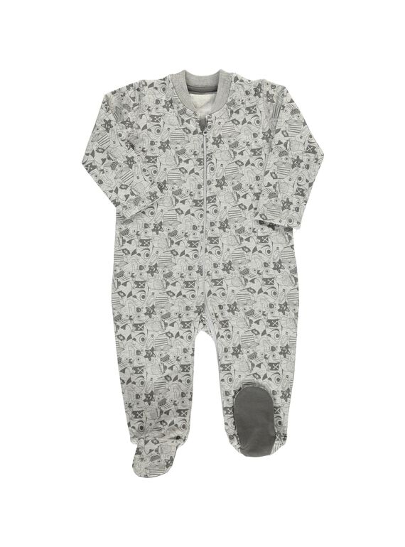 Dors-bien en coton bébé garçon CEGUGREMER / 18SH1453GRE099