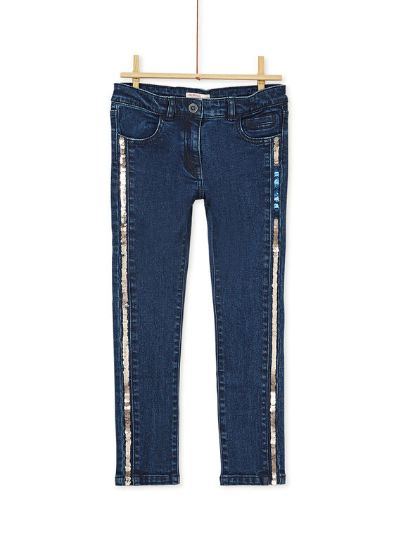 Jean brut à sequins KAREJEAN / 20W901G1JEA070