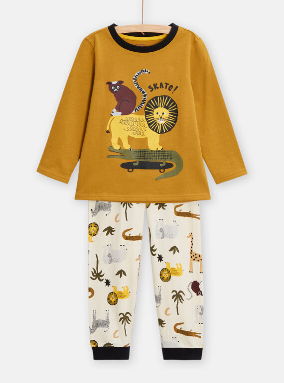 Pyjama animation safari pour garçon TEGOPYJJUN / 24SH1247PYJG606