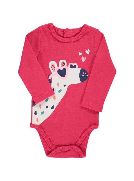 Body manches longues fille CEFIBODGIR / 18SH13T3BDLF503