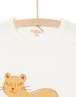 Tee Shirt Manches Courtes Ecru RAJOTI2 / 23S90181TMC001