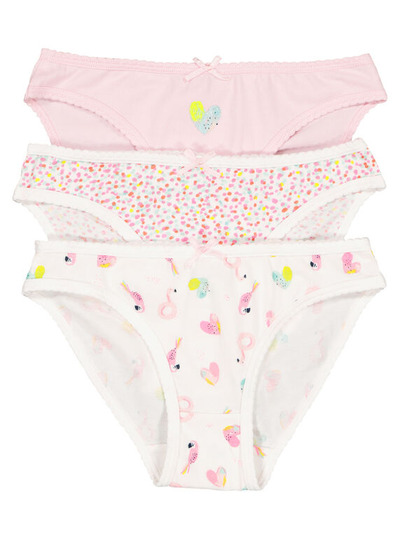 Lot de culottes fille FEFALOTPOI / 19SH11I2SLI099