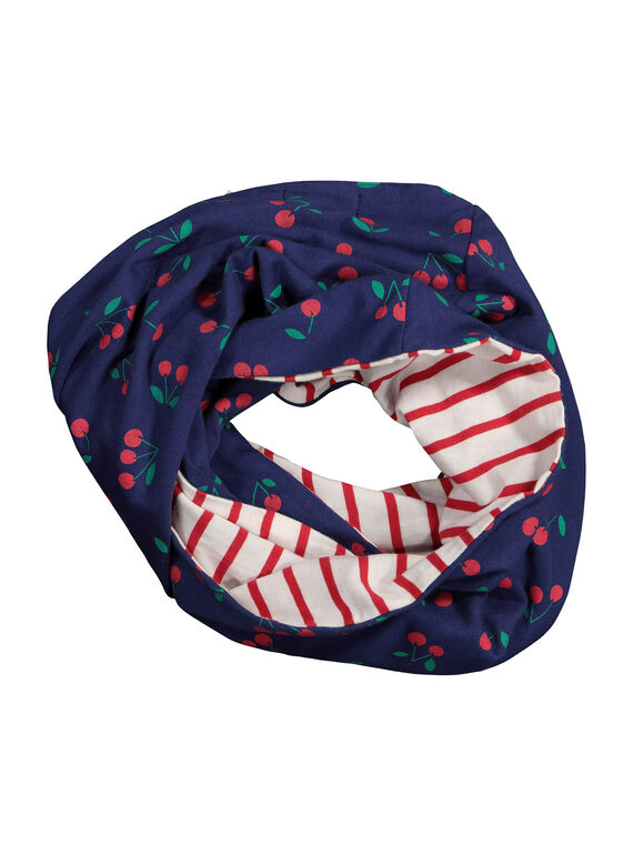 Snood réversible fille FYACOSNOO / 19SI0181SNO099