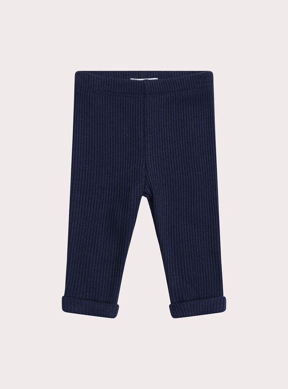 Legging marine pour bébé  XYIJOLEGCO3 / 25WI09E1CAL622