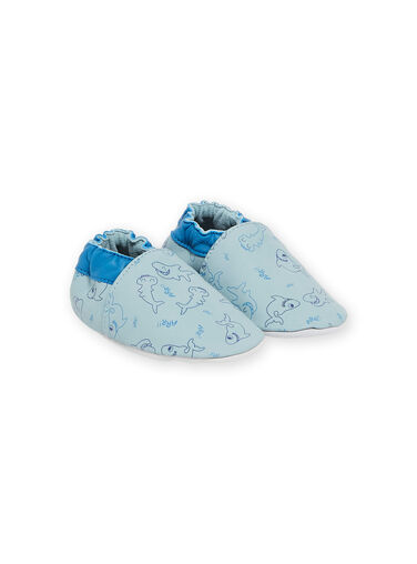 Chausson Fille Garçon Pantoufle Enfant Chaussures de Maison Hiver  Antidérapant Slippers, Bleu, 30/31 EU, Taille du fabricant 210