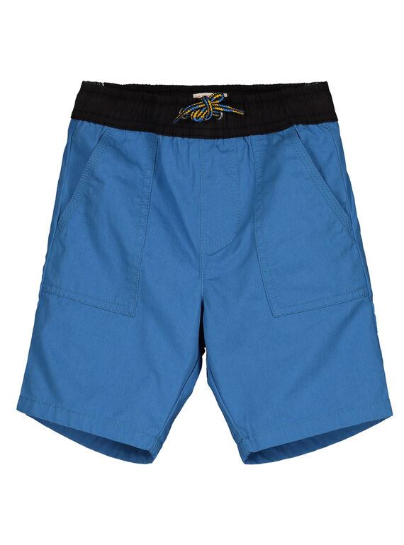Bermuda en Sergé Bleu vif GOBLEBER / 19W90292BERC232