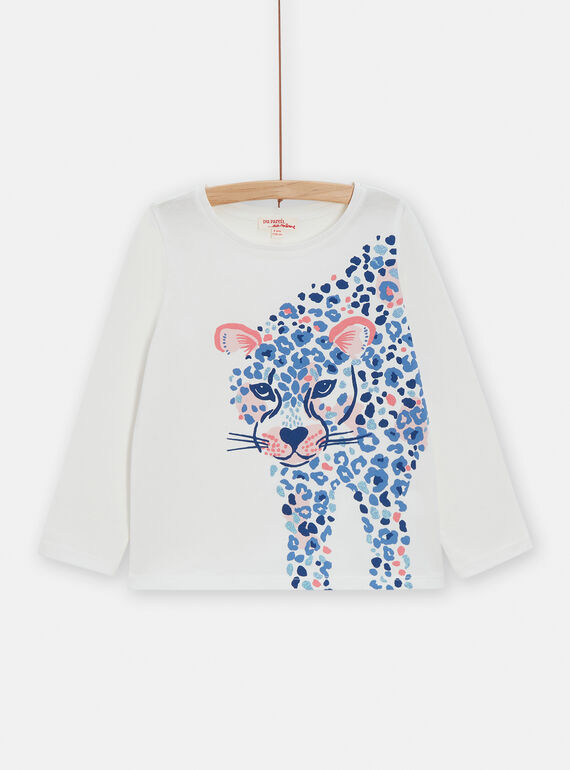 Tee Shirt Manches Longues Ecru VADATEE2 / 24W90122TML001