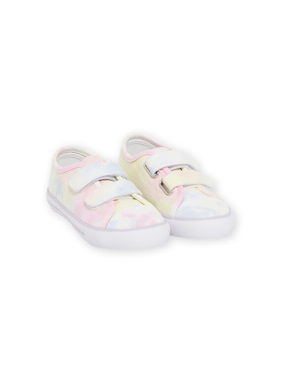 Tennis multicolores enfant fille NATOILTIEB / 22KK3599D16099