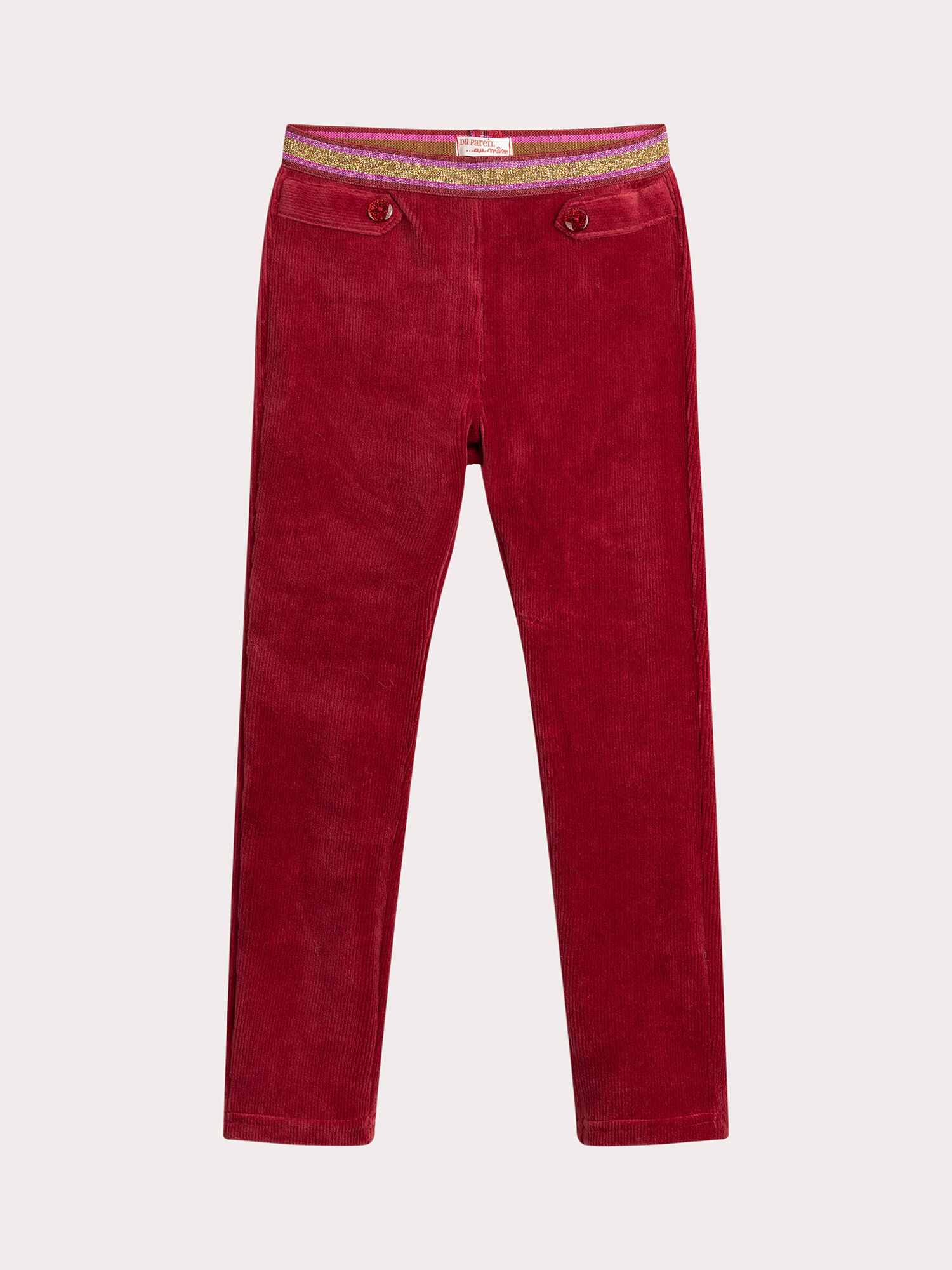 Legging velours fille clearance