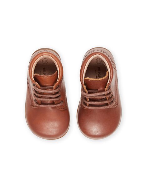 Botillons en cuir lisse PUBOTIESSC / 22XK38B1D0F804