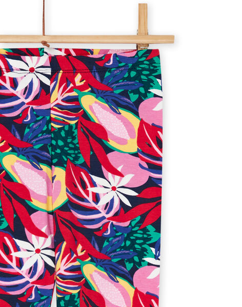 Legging multicolore à imprimé fleuri RYANAULEG1 / 23SI01N1CAL070