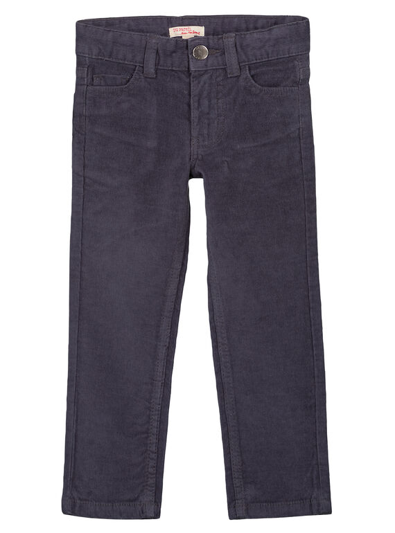Pantalon En velours Gris Regular GOJOPAVEL2 / 19W90231D2BJ912