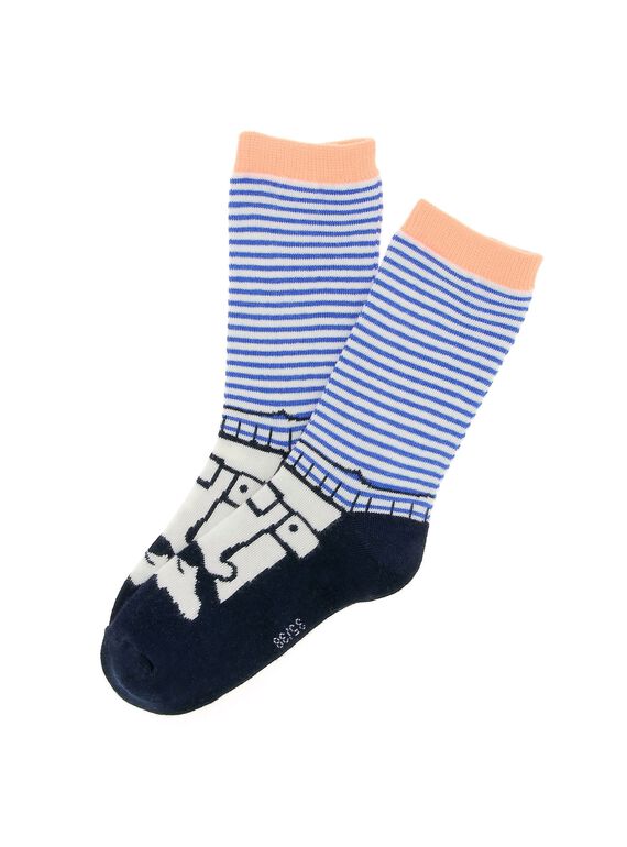 Chaussettes mi-hautes garçon CYOKLECHO / 18SI02D1SOQ720