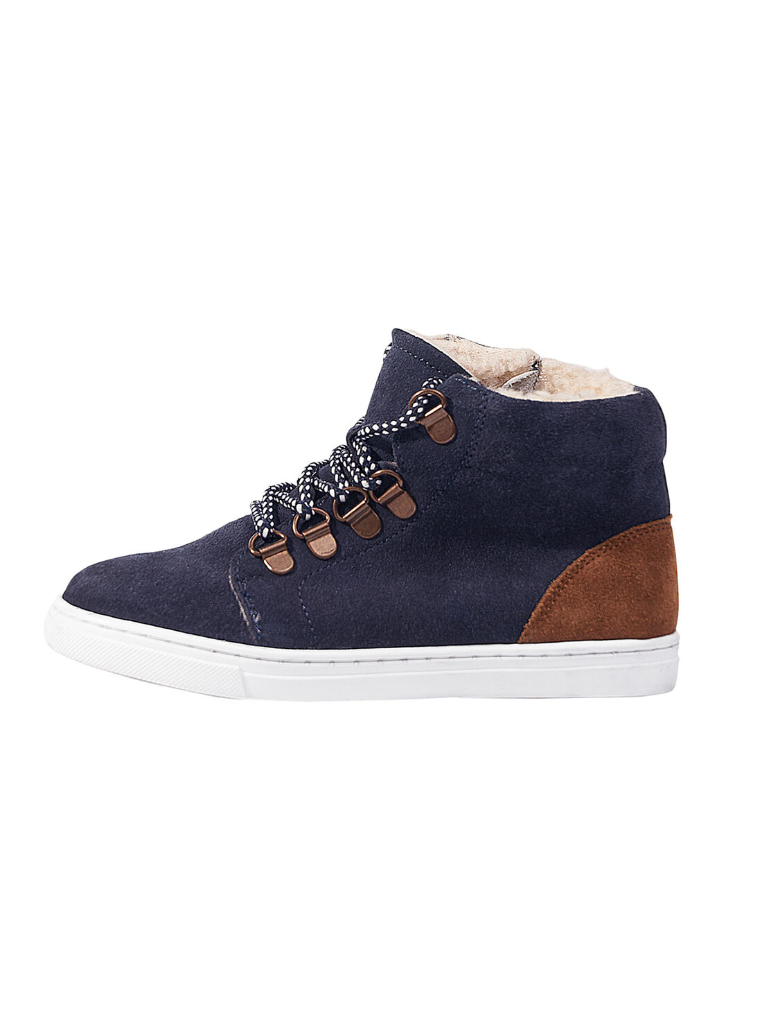 Basket hot sale cuir garcon