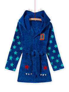 Robe de chambre bleue motif ours enfant garçon MEGOROBOURS / 21WH1281RDC702