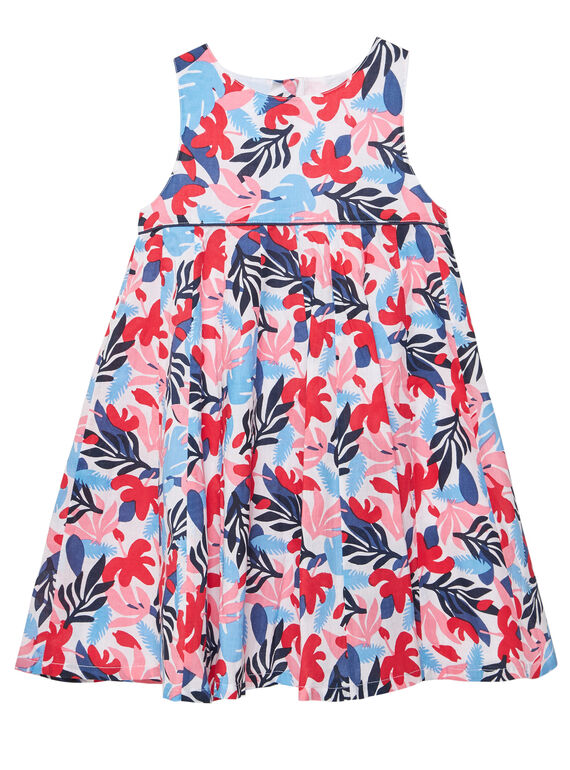 Robe sans manches imprimé algues multico JACEAROB1 / 20S901N4ROB000