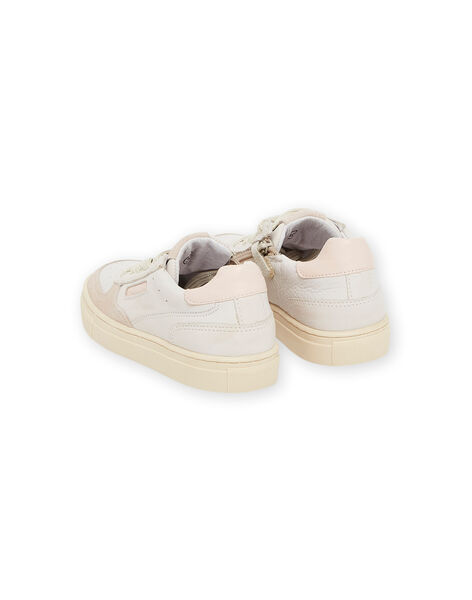 Basket cuir lacet et zip fille RABASTEEN / 23KK3522D3F030