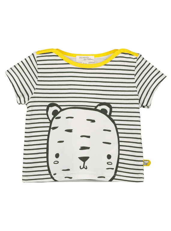 Tee-shirt rayé bébé mixte FOU2TI1 / 19SF05J1TMC000