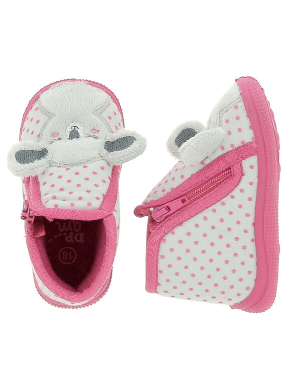 Chausson bottillon bébé fille DBFBOTKOA / 18WK37W4D0A940