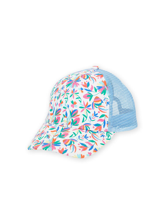 Casquette multicolore à motifs fleuris RYACAP6 / 23SI01C3CHA000