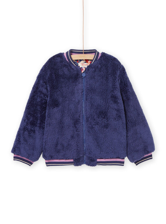 Teddy indigo réversible RAPURCAR / 23S901L1CAR703