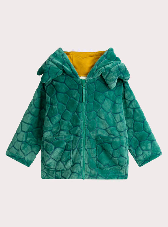 Gilet en fausse fourrure animation dinosaure pour garçon VEGOVESDRA / 24WH1291RDCG603