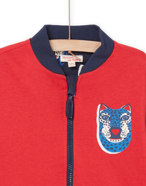 Teddy réversible à capuche RONAUGIL / 23S902N1GIL705