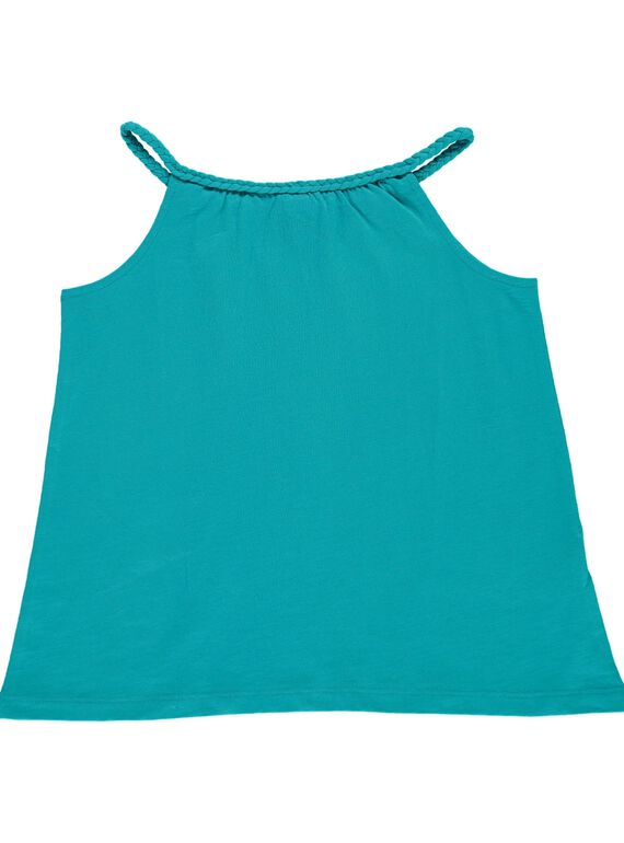 Débardeur fines bretelles fille CAJODEB2 / 18S901S1D27202