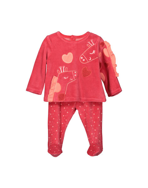 Pyjama En Velours Bebe Fille Catalogue Dpam Bebe Dpam