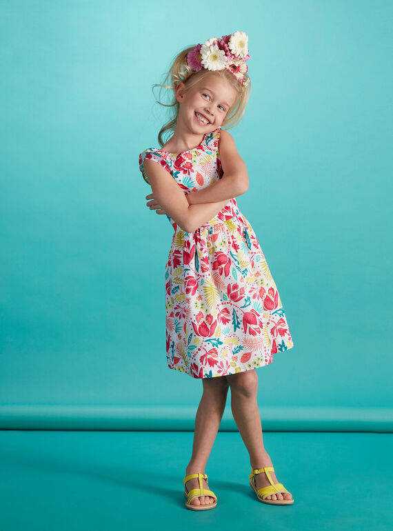 Robe sans manche fleurie  JABOROB1 / 20S901H1ROB000