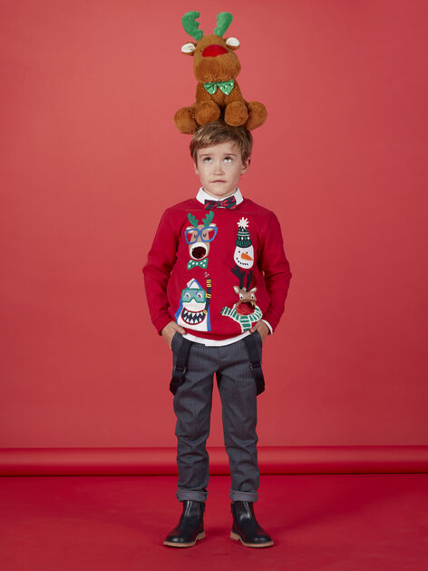 ROMIDA Maillot De Survtement BéBé Crew neck Sweatshirt NoëL Imprimé BéBé GarçOn Sweatshirt NoëL Imprimé