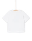 T-shirt blanc à animation sacoche pastèque RAPOPTI3 / 23S901X2TMC000