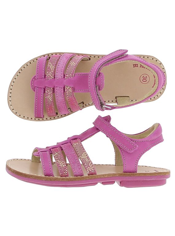 Sandale en cuir fille CFSANDFUSH / 18SK35W1D0E304