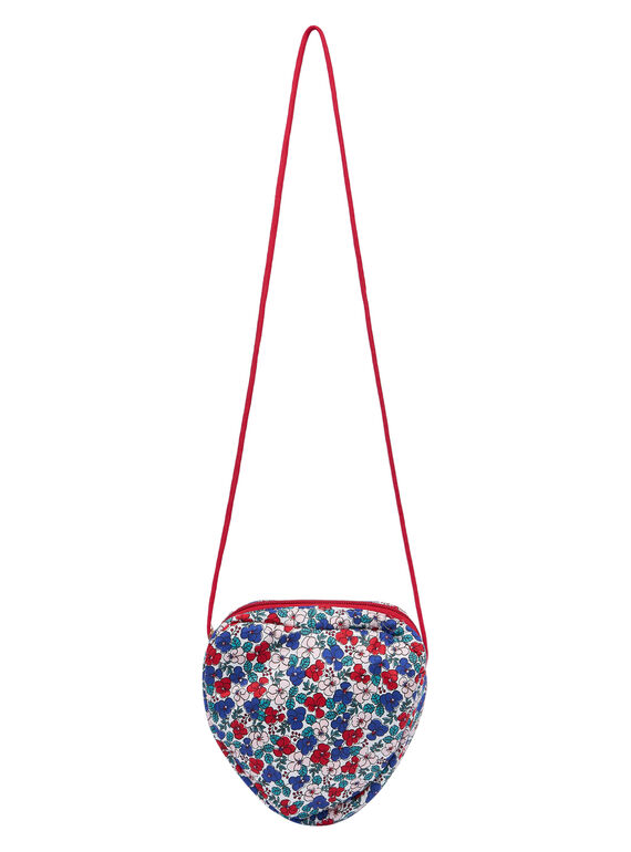 Sac en forme de cœur avec motif fleurs  JYAJASAC / 20SI01B1BES001