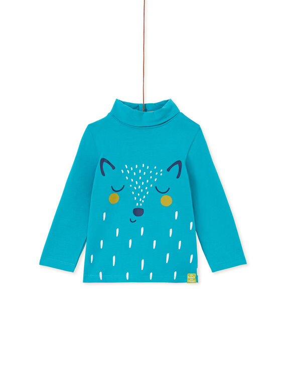 Sous Pull Turquoise KUJOSOUP5 / 20WG1041SPL202