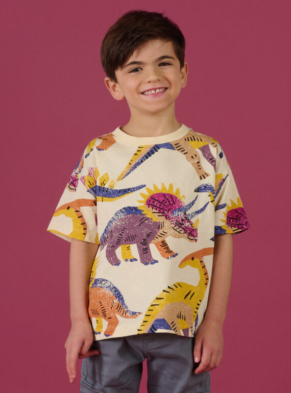 T-shirt à imprimé dinosaures ROMAGTI2 / 23S902T1TMCA002