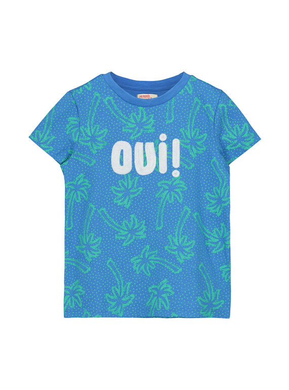 Tee-shirt fantaisie garçon FOTOTI6 / 19S902L6TMCC215