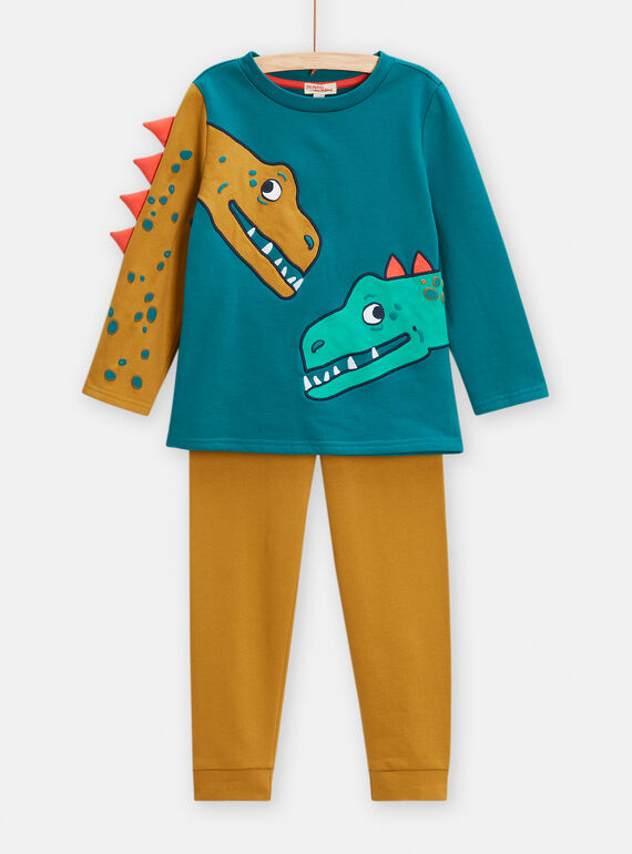 Pyjama animation dinosaure pour garçon TEGOPYJDIN / 24SH1246PYJ209