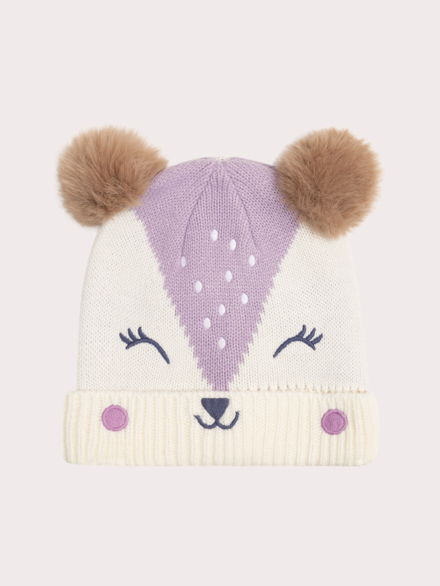 Bonnet animation ecureuil pour fille Bonnet Echarpe Gants DPAM