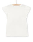 Tee Shirt Manches Courtes Ecru RAJOTI2 / 23S90181TMC001