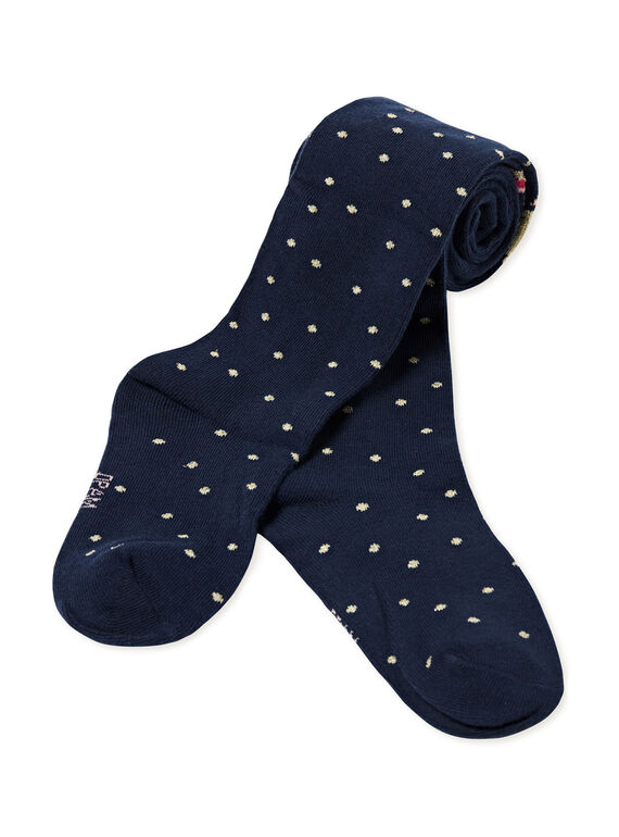 Collant enfant fille  KYANOCOL2 / 20WI01Q1COL070