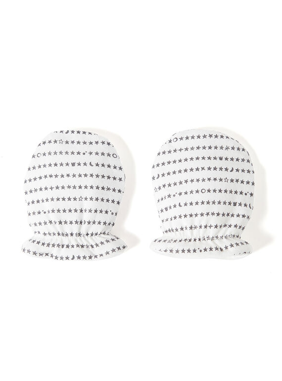 Gants naissance en jersey KOU1GAN / 20WF4211GAN001