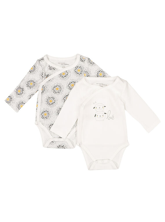 Lot de 2 bodies manches longues GOU1BOD3 / 19WF7712BOD001