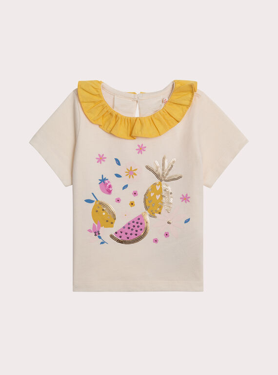 Brassière motifs  fruits pour bébé fille WIPRIBRA / 25SG09S1BRA003