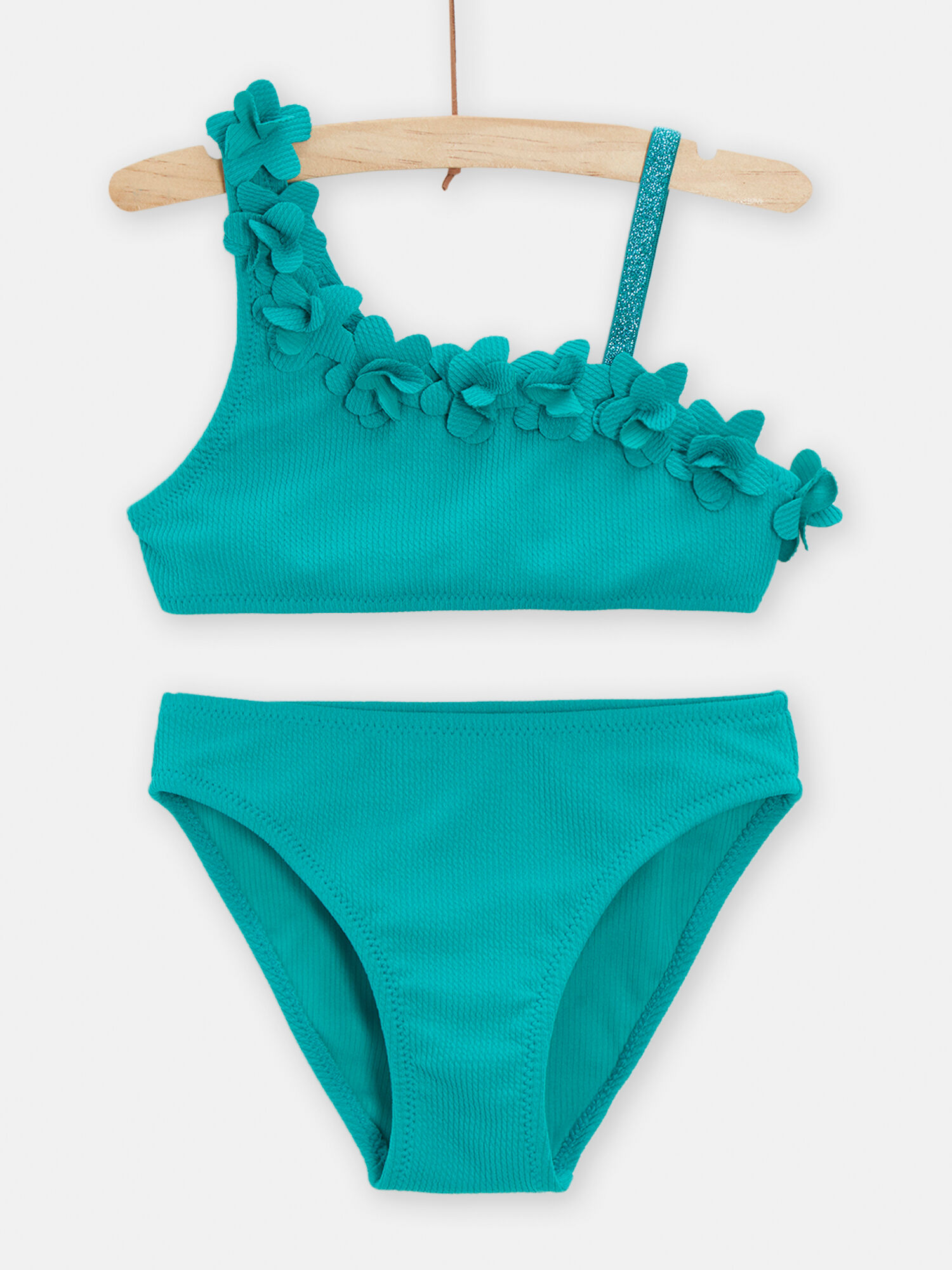 Maillot de bain asymétrique 2 pièces best sale