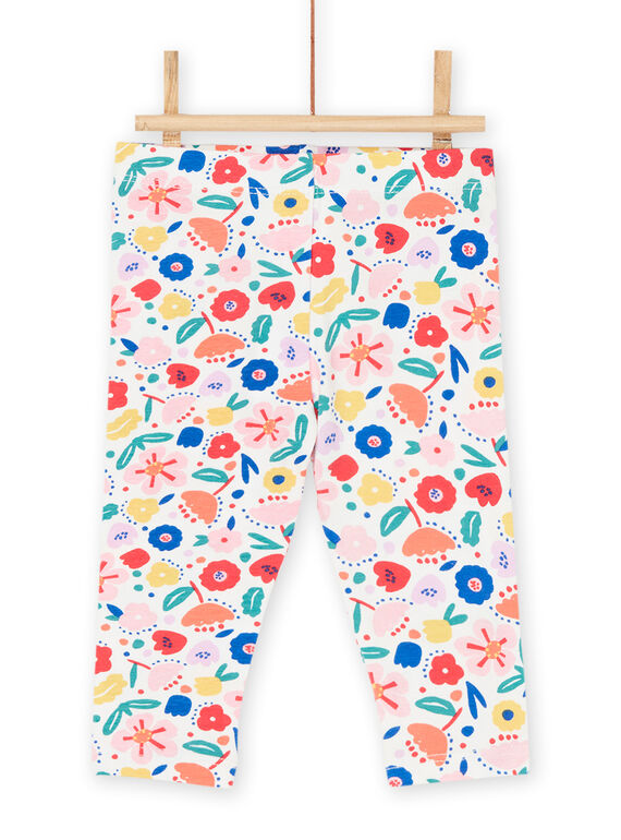 Legging multicolore à imprimé fleuri RYINAULEG / 23SI09N1CAL001