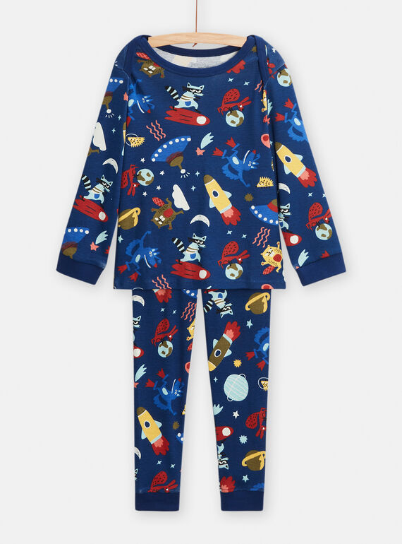 Pyjama Bleu marine TEGOPYJSPA / 24SH1244PYJ070