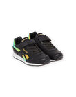 Baskets Reebok noires à détails holographiques enfant fille MAG57518 / 21XK3541D36090