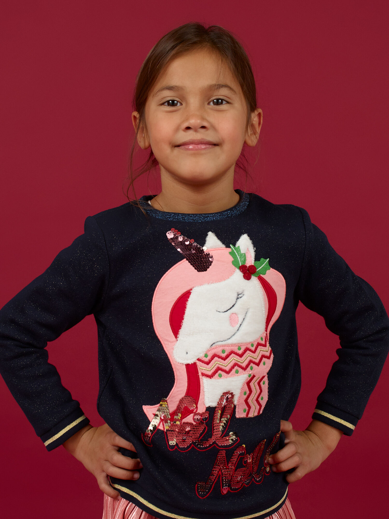 Sweat best sale licorne fille